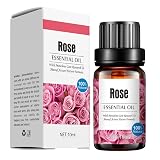 Diffusore di Olio Essenziale 100% Puro Olio Essenziale di Aromaterapia Vegetale 10 ML/Bottiglia Per Fare Candele, Fare Sapone, Diffusore, Umidificatore Diffusore Olio Essenziale (Rosa)