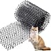 Toopify Garden Cat Scat Spike Mat, Anti-Cats Network Digging Stopper Prickle Strip Home Spike Deterrent Mat 78"x11"
