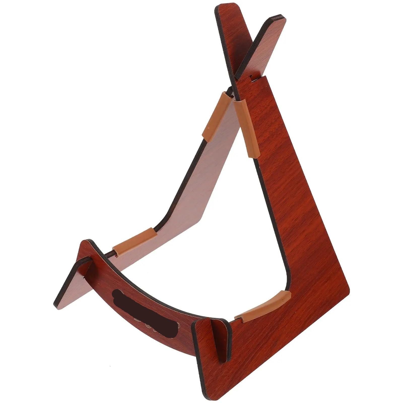 Generico Supporto per Chitarra 2 Pezzi Supporto per Chitarra Supporto per Ukulele Supporto per Basso per Chitarra Supporto per Violino Supporto per Pavimento in Legno per Chitarra Negozio Domestico E