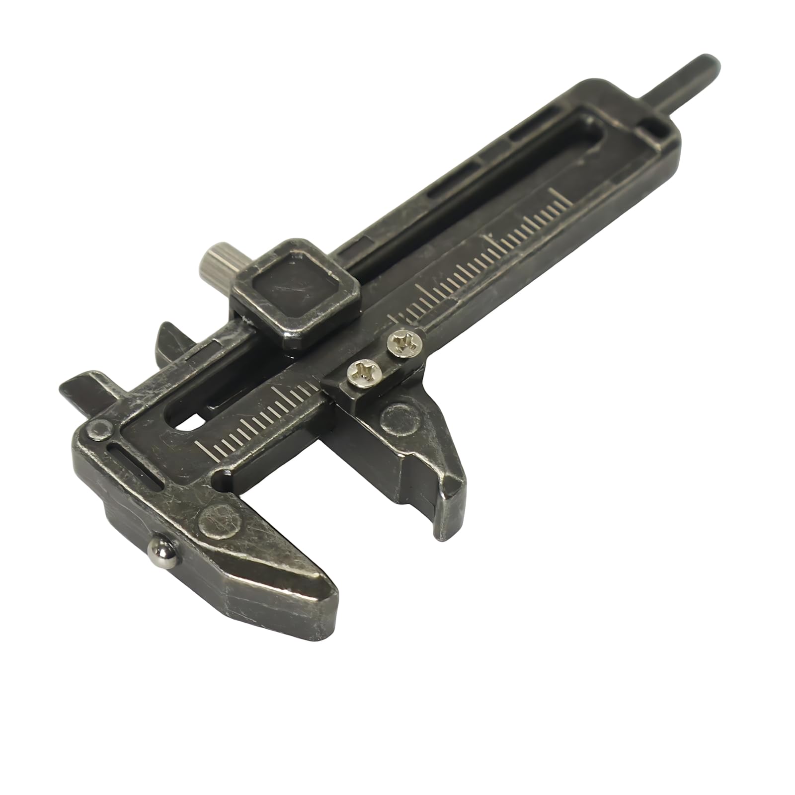 Youtog Mini EDC Pocket Tool with Caliper, Wrench, Screwdriver, Opener, Cutter, Glass Breaker, Ruler, Compact Keychain Size