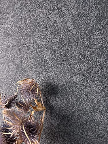 NEWROOM Papel pintado Negro Color Liso Tejido no Tejido - Colores...