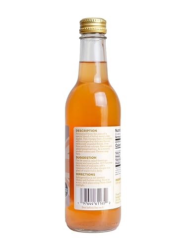 Miniatura 4 de Vinagre de sidra de manzana con la madre Thirsty Farmer, crudo, sin filtrar, natural, ganador de premios británicos, paquete de 2