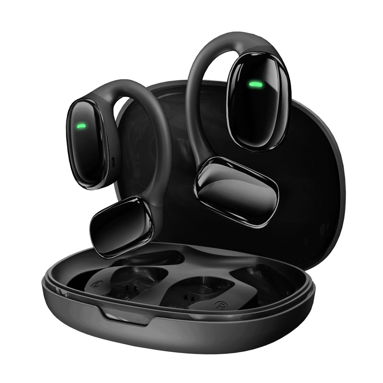 TUINYO Cuffie di traduzione AI - 3 modalità di traduzione intelligenti, supporto vocale in tempo reale supporta 135 lingue, IPX5 impermeabile, comunicazione senza sforzo in viaggio e business