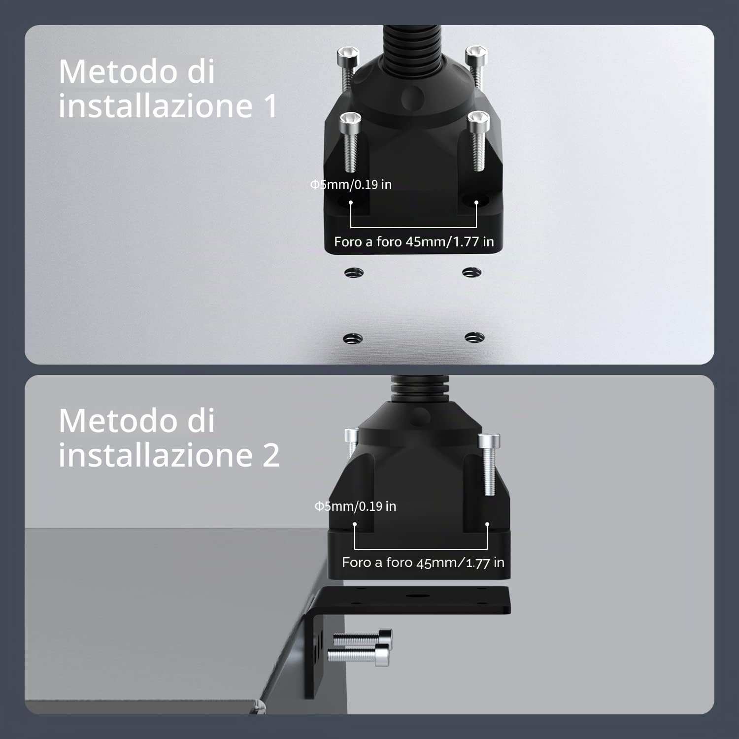 Lampada LED a collo di cigno, lampada da lavoro, lampada da lavoro LED flessibile a collo di cigno IP66 impermeabile 800 lumen 120 volt 44 led faro avvitabile per macchine utensili