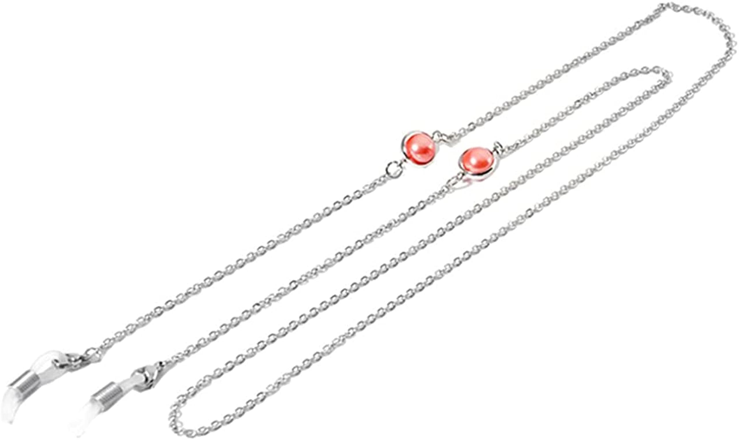 KLXSIVU Sunglasses Chains Eyewear Retainer Chain Eyeglass Strap Holder Neck Cord For Women