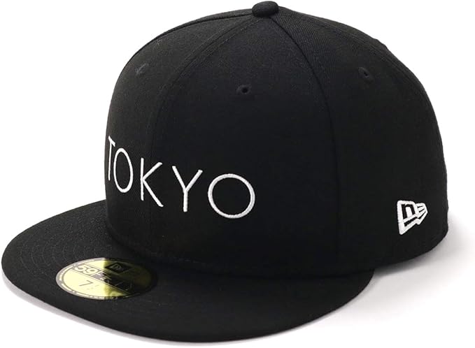 Amazon ニューエラ New Era キャップ 59fifty Tokyo Logo1 ブラック 7 3 8 約58 7cm キャップ 通販