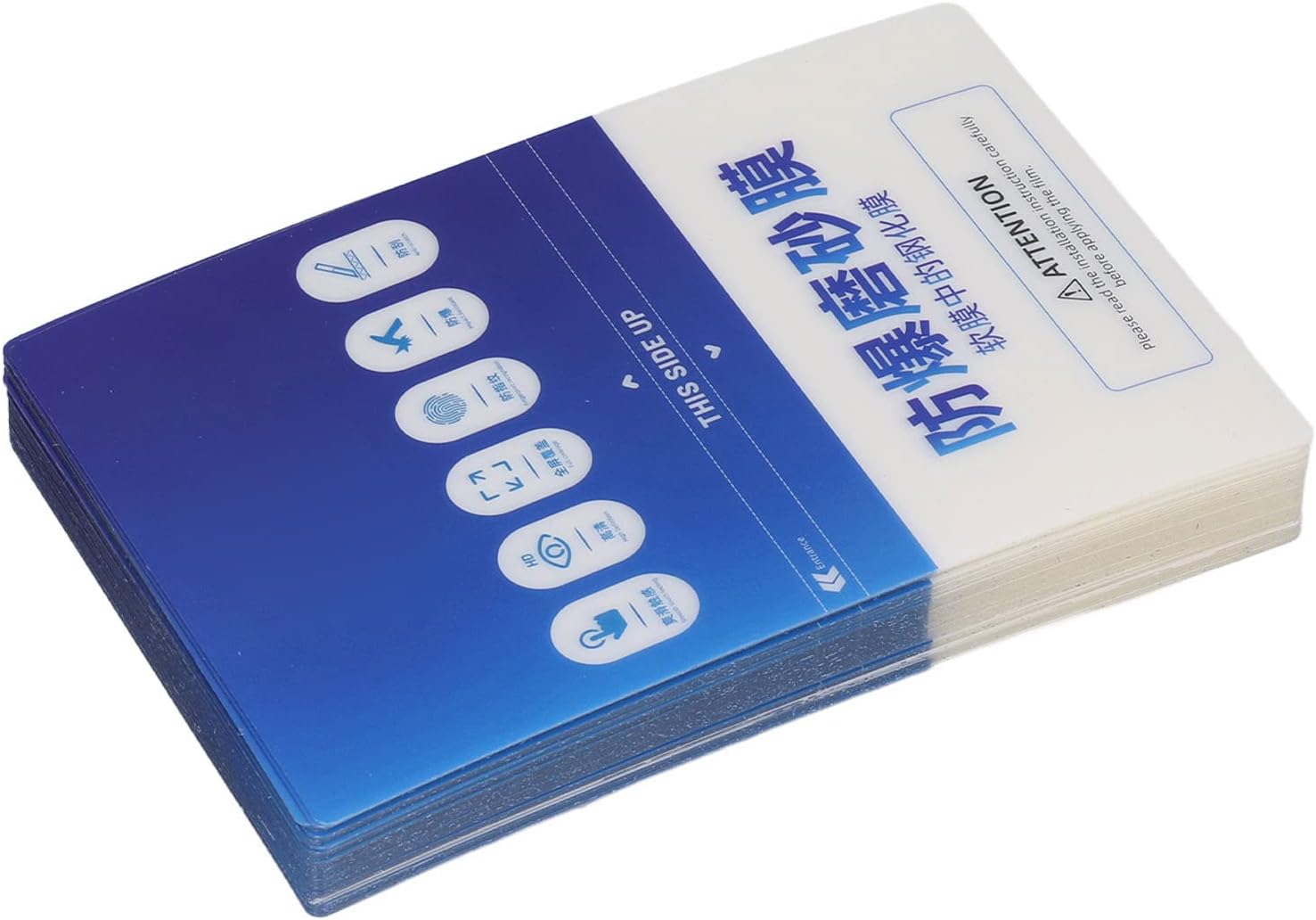 50枚 つや消しフィルム スクリーンプロテクター 防爆 柔軟な電話スクリーン保護フィルム 切断機 携帯電話 時計 ヘッドセット カメ