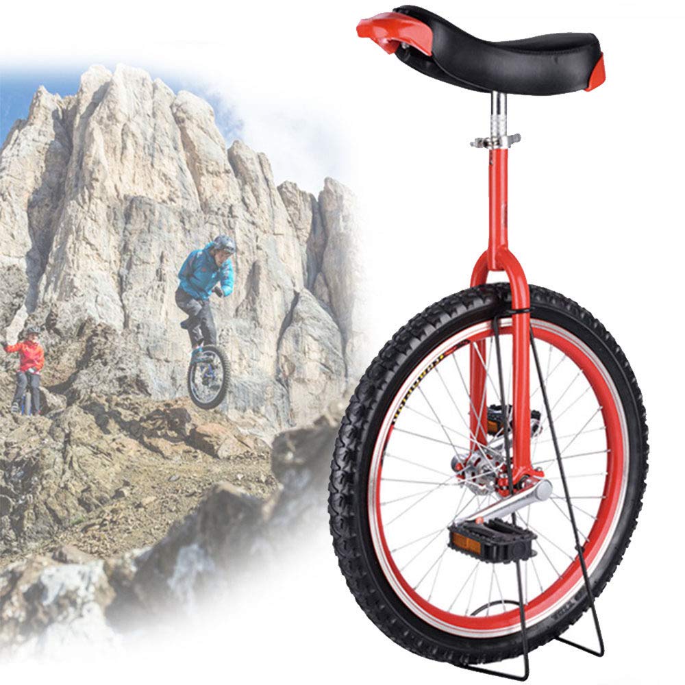 Monociclo con neumáticos montaña que evita resbalones durante el ejercicio físico