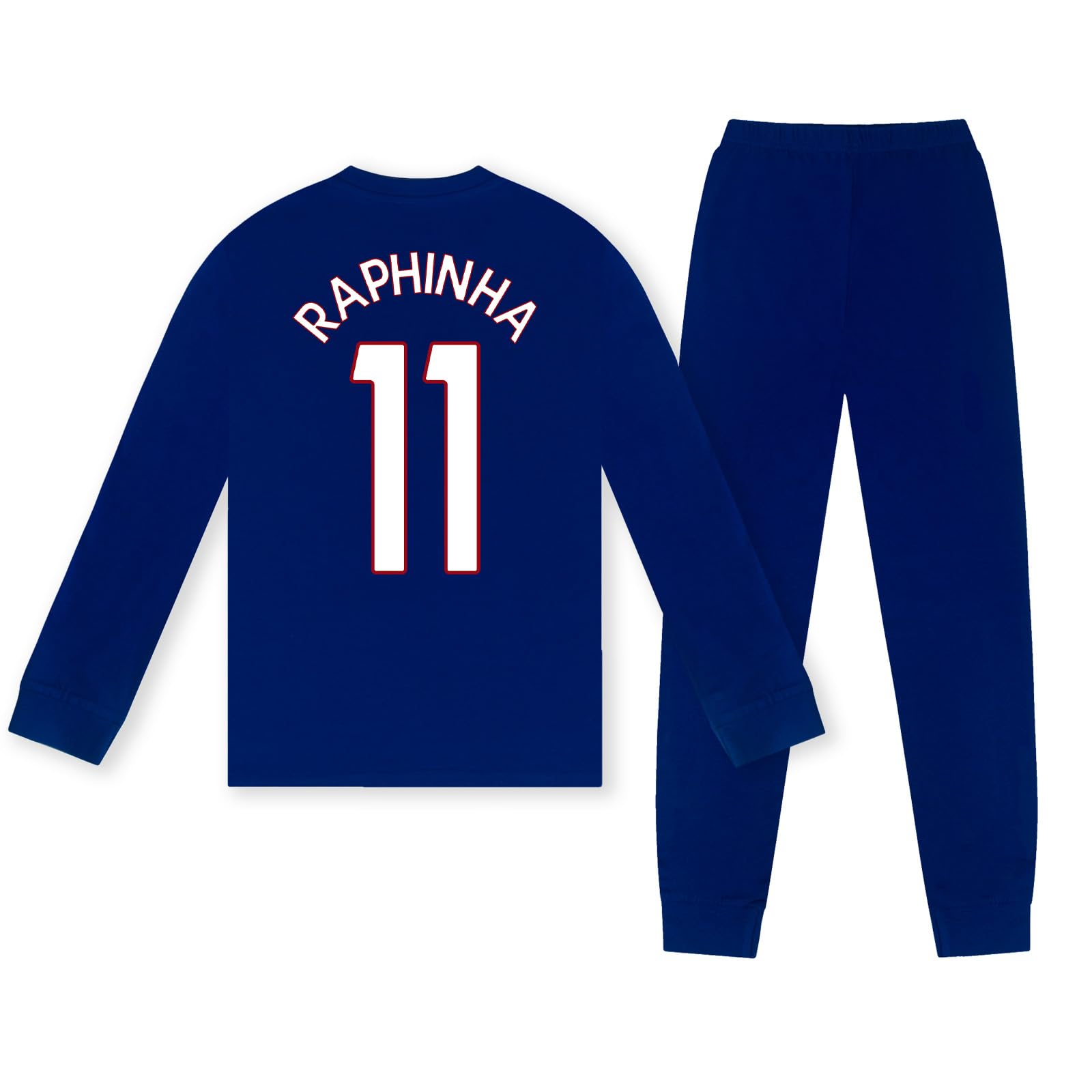 FC Barcelona Boys Raphinha 11 Long Pyjamas Reflex Blue - Age 11-12 Years