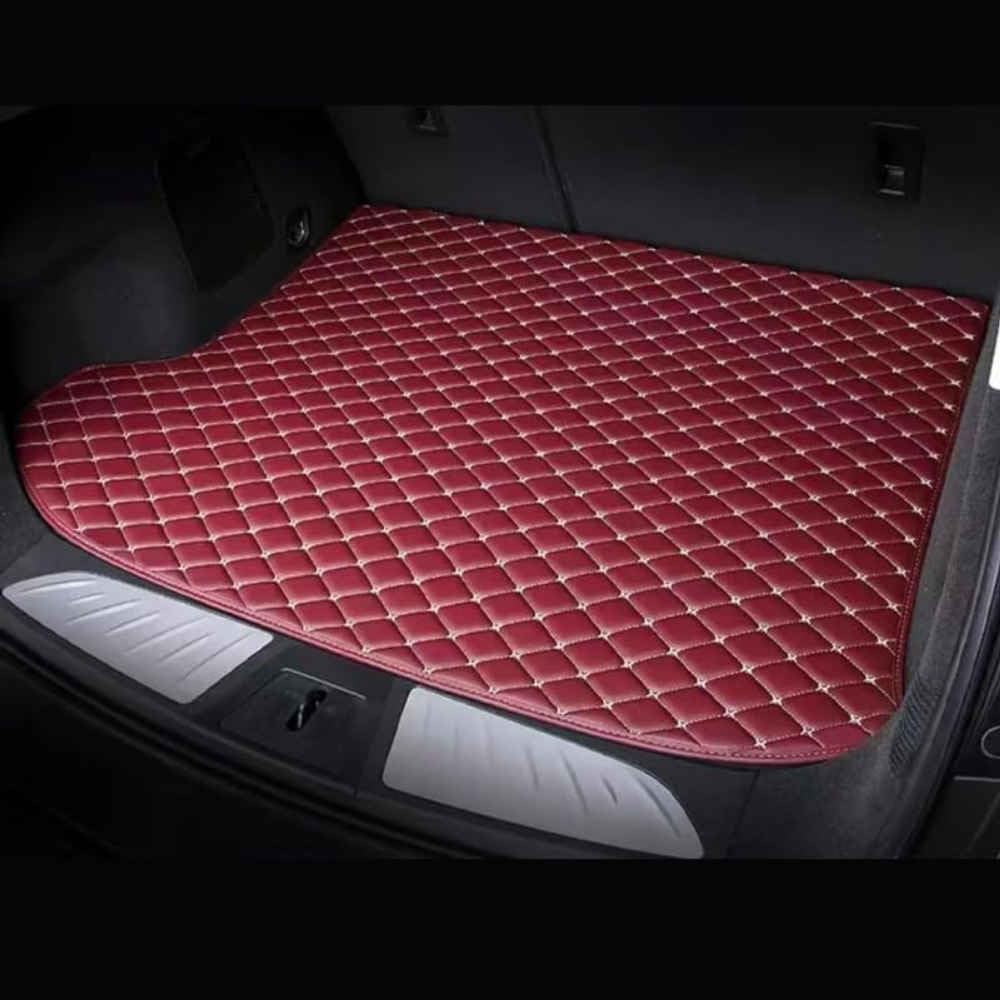NYSLDSCO Car Boot Liner for Mitsubishi Outlander 2013-2021（7seats）, Heavy Duty Trunk Mat Fully Tailored All Weather Protection Premium Accessories,normal-C