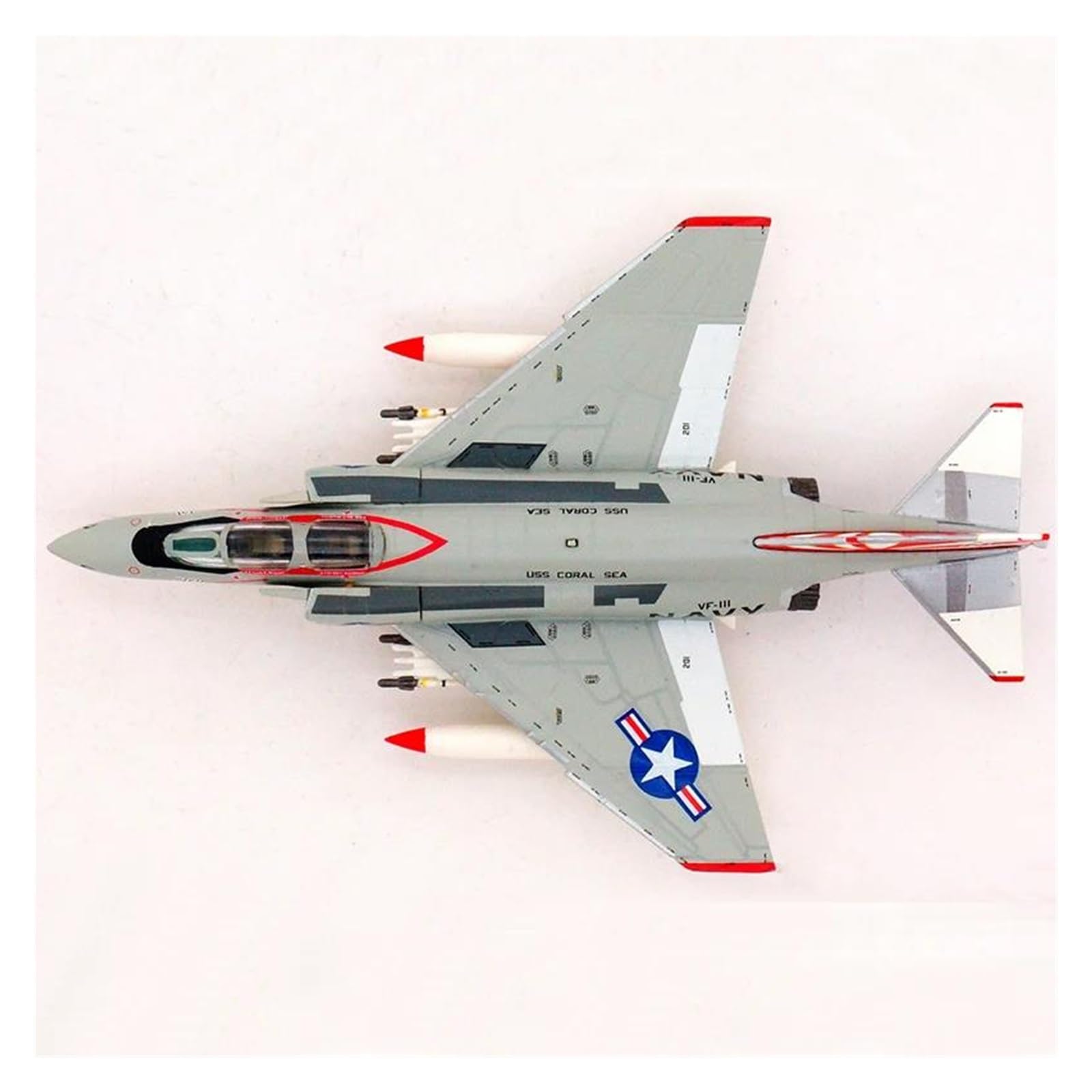 Amazon | 飛行機 模型 完成品 1 200 米国海軍 F4-B VF-111 戦闘機合金