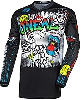 Vista 3 de MX Outfit O'Neal Element Rancid - Juego de pantalón y camisa para motocross en color neón, para niños/juveniles, conjunto de equipo de motocross