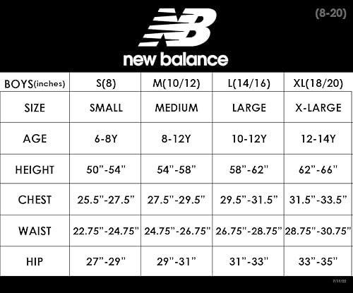 Miniatura 7 de New Balance Boys' Active Shorts - 4 Pack Performance Mesh Gym Shorts for Boys - Kids Athletic Shorts with Pockets (8-20)