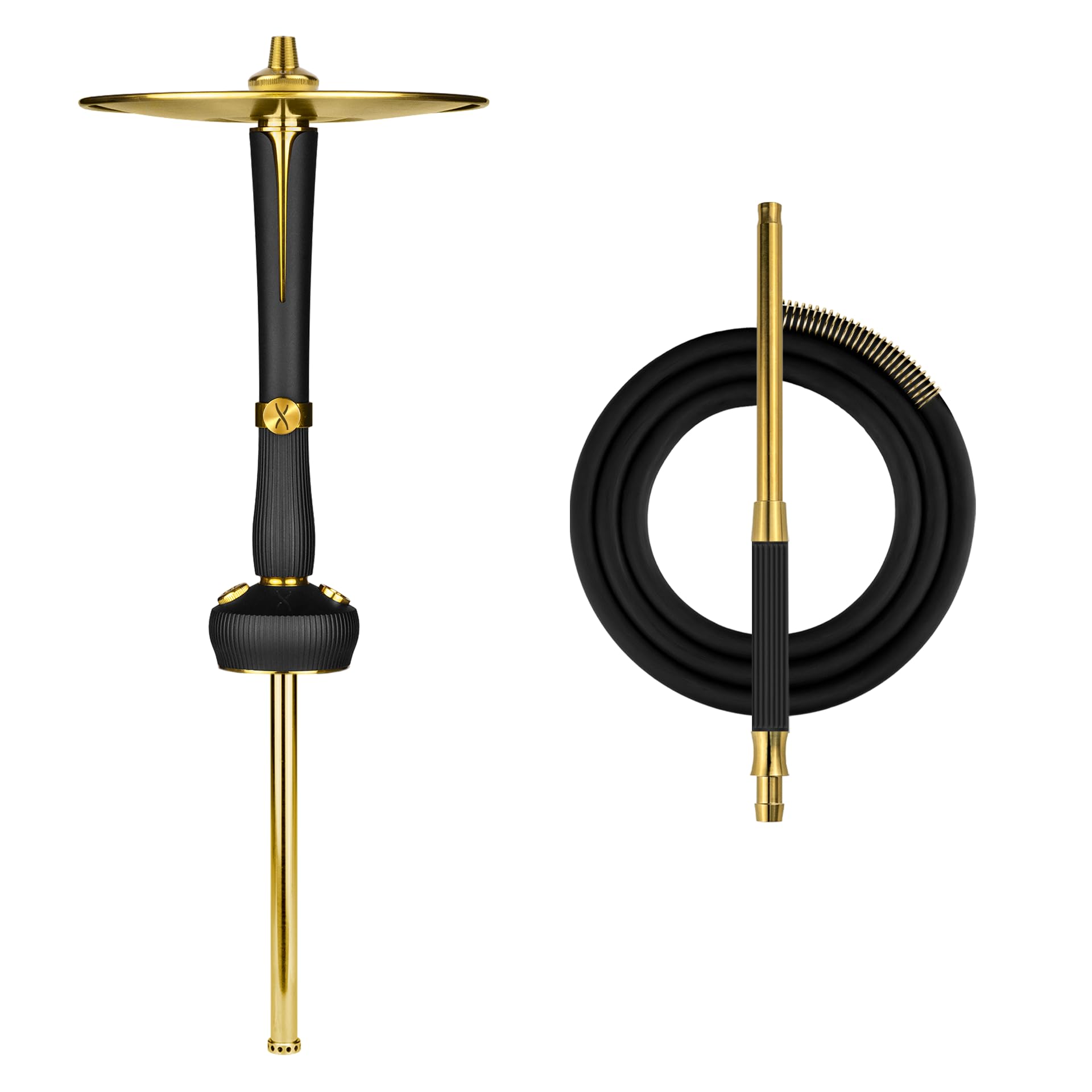 Hoob Enzo Hookah Black X Gold Quick Release