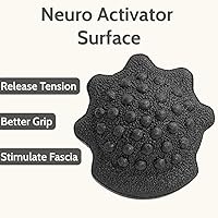 Vista 5 de Rollga ACTIVATOR - The Better Massage Ball for Myofascial Release, Trigger Point Therapy, Acupoint & Yoga. Foot Massage, Physical Therapy & Lacrosse