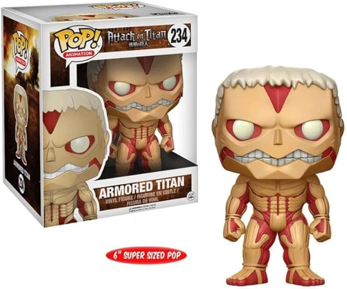 POP Funko Armored Titan Figura de Vinilo, seria Attack on Titan (14195)