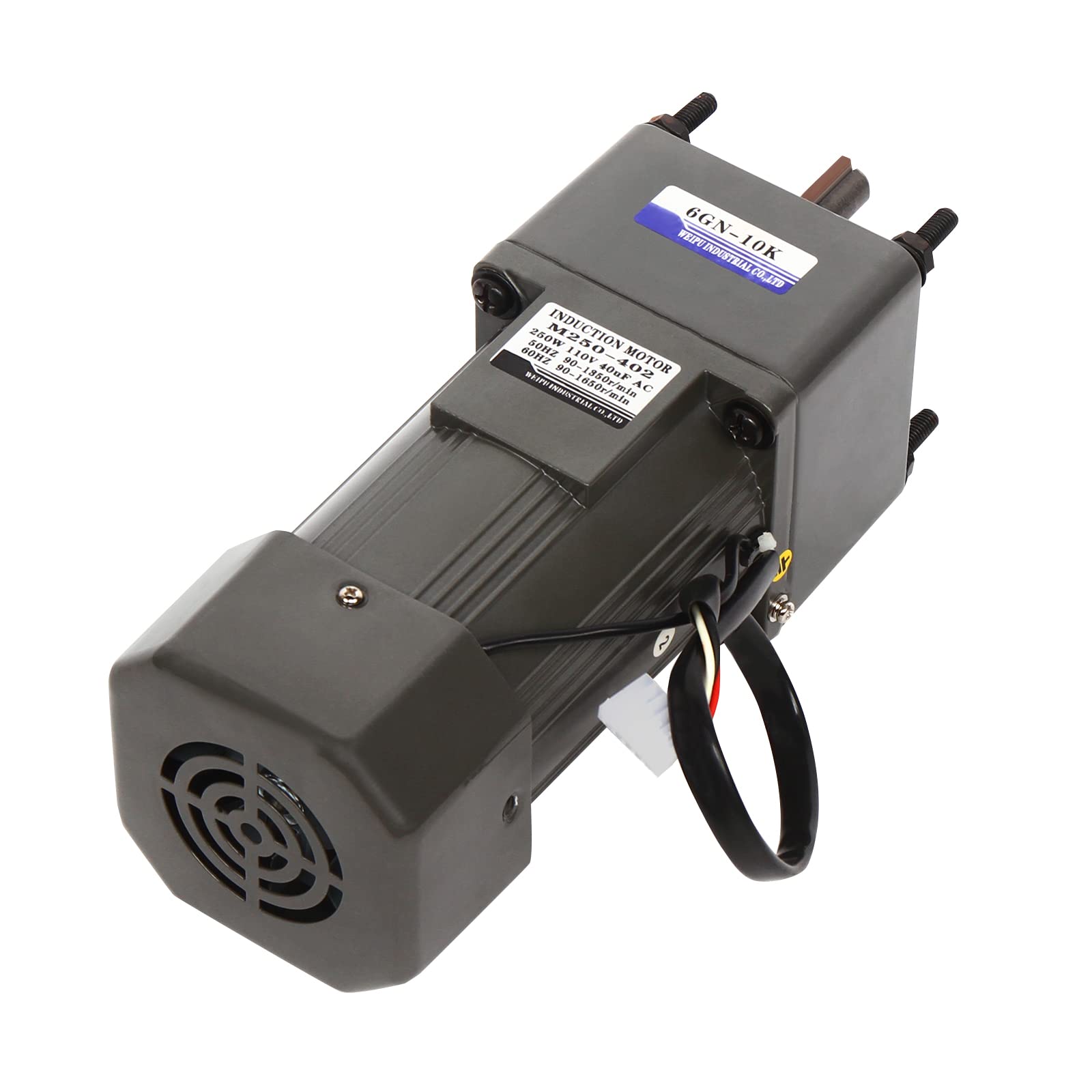 135 rpm 220 V AC Motor Mini Transmisión Motor Eléctrico Alto Par 220 V CA Motor reductor Motor Reductor Reversible Alto Par Ajustable con Regulador de Velocidad