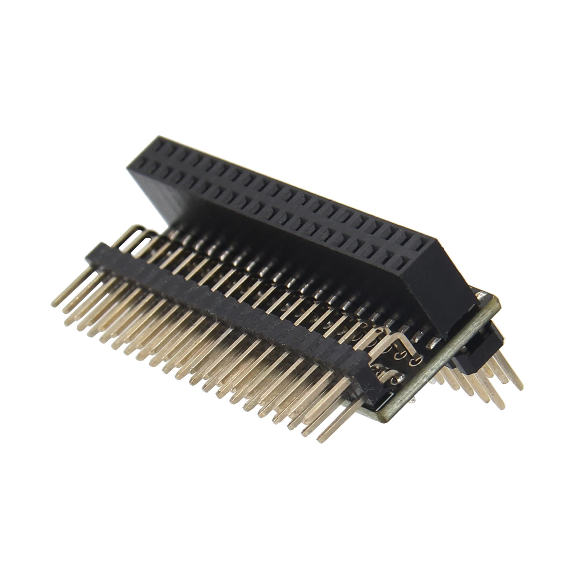 Geekworm GPIO Extension Header (G341) / 1-to-2 40 Pin GPIO Edge Adapter Board for Raspberry Pi 5 / Raspberry Pi 4 / 3B+ / 3B / Zero W/Zero