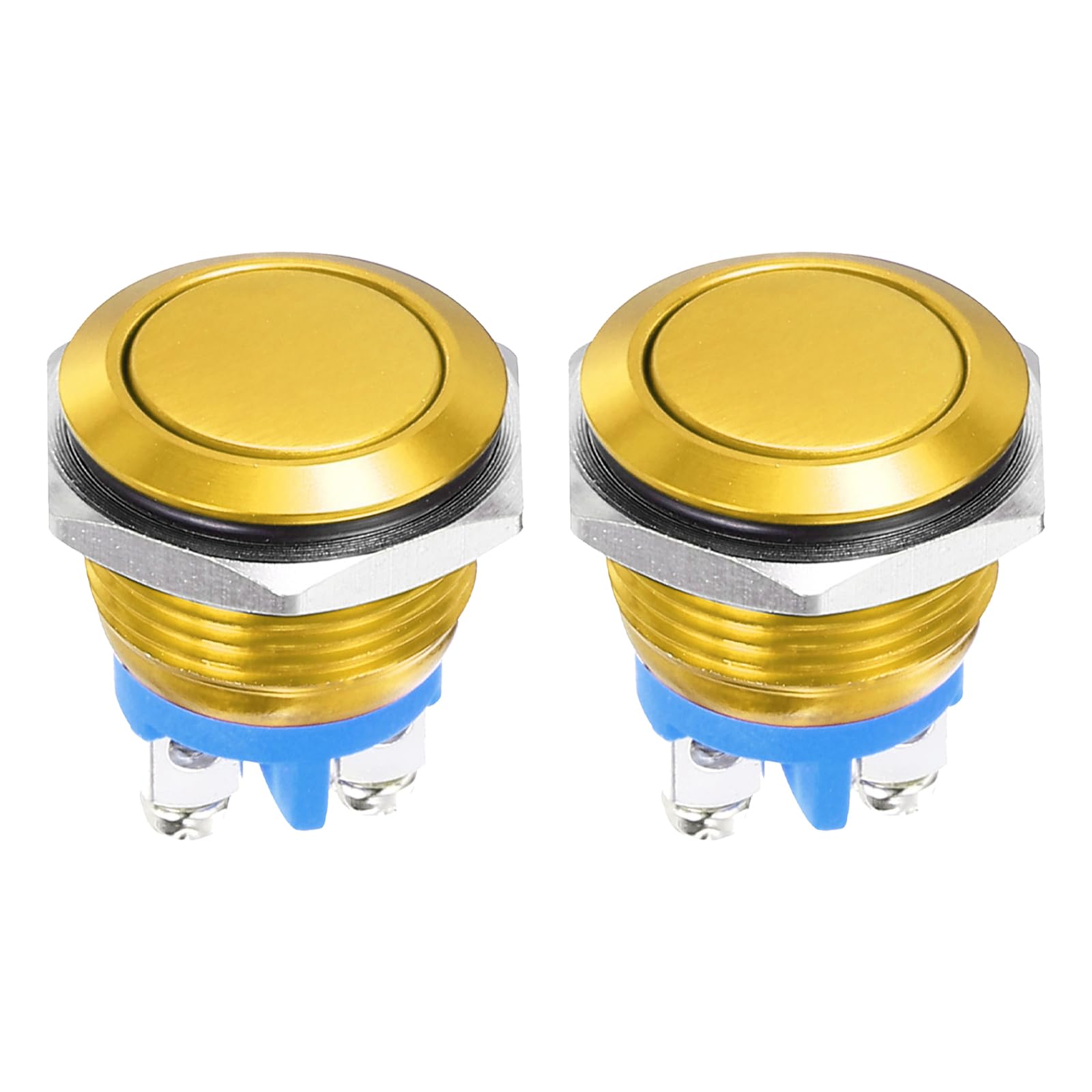 DMiotech 2 Pcs 19mm / 3/4" Push Button Switch