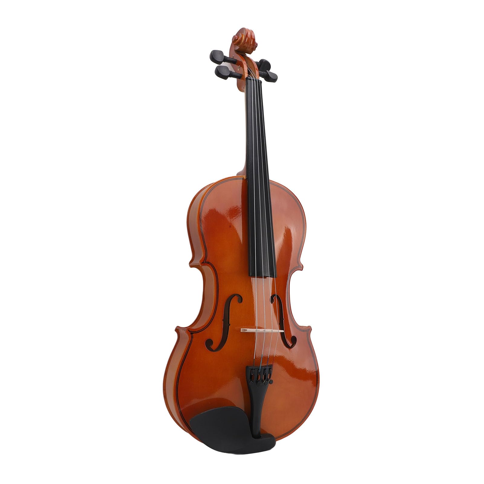 Viola per Principianti, Strumento Musicale Viola per Studenti in Legno con Custodia Triangolare per Esercitazione e Performance