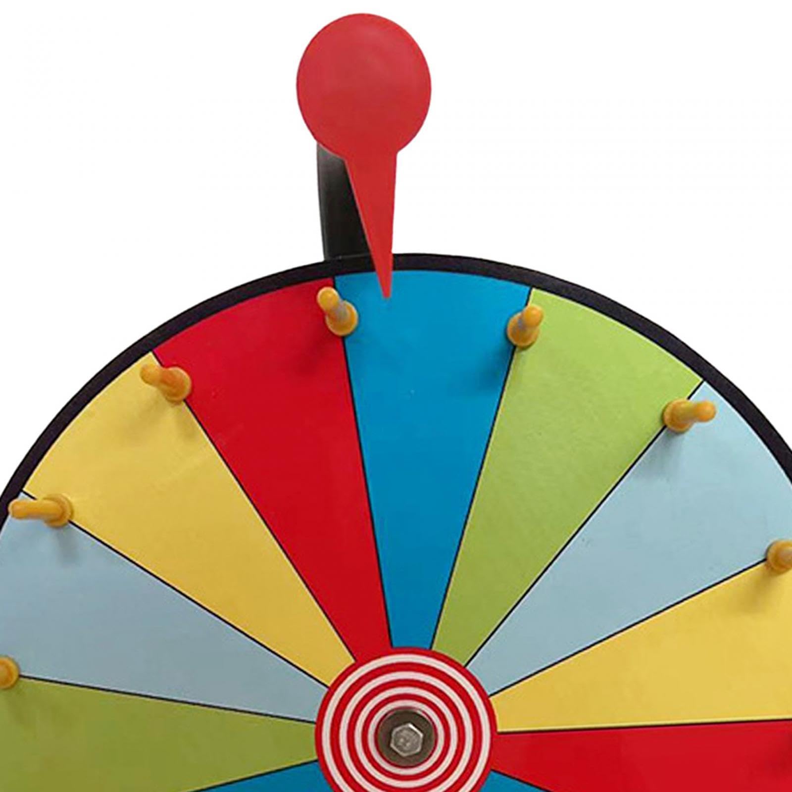 Roues de Casino à 15 Emplacements, Surface Effaçable à Sec, Roulettes pour Activités Promotionnelles, 30CM
