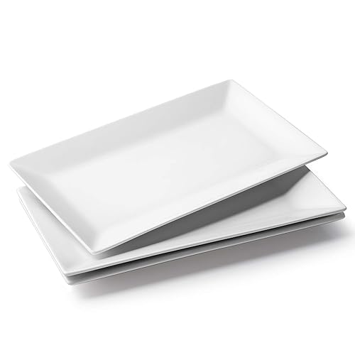 DOWAN 14" Serving Trays, Serving Platters, Ceramic Serving Platters and