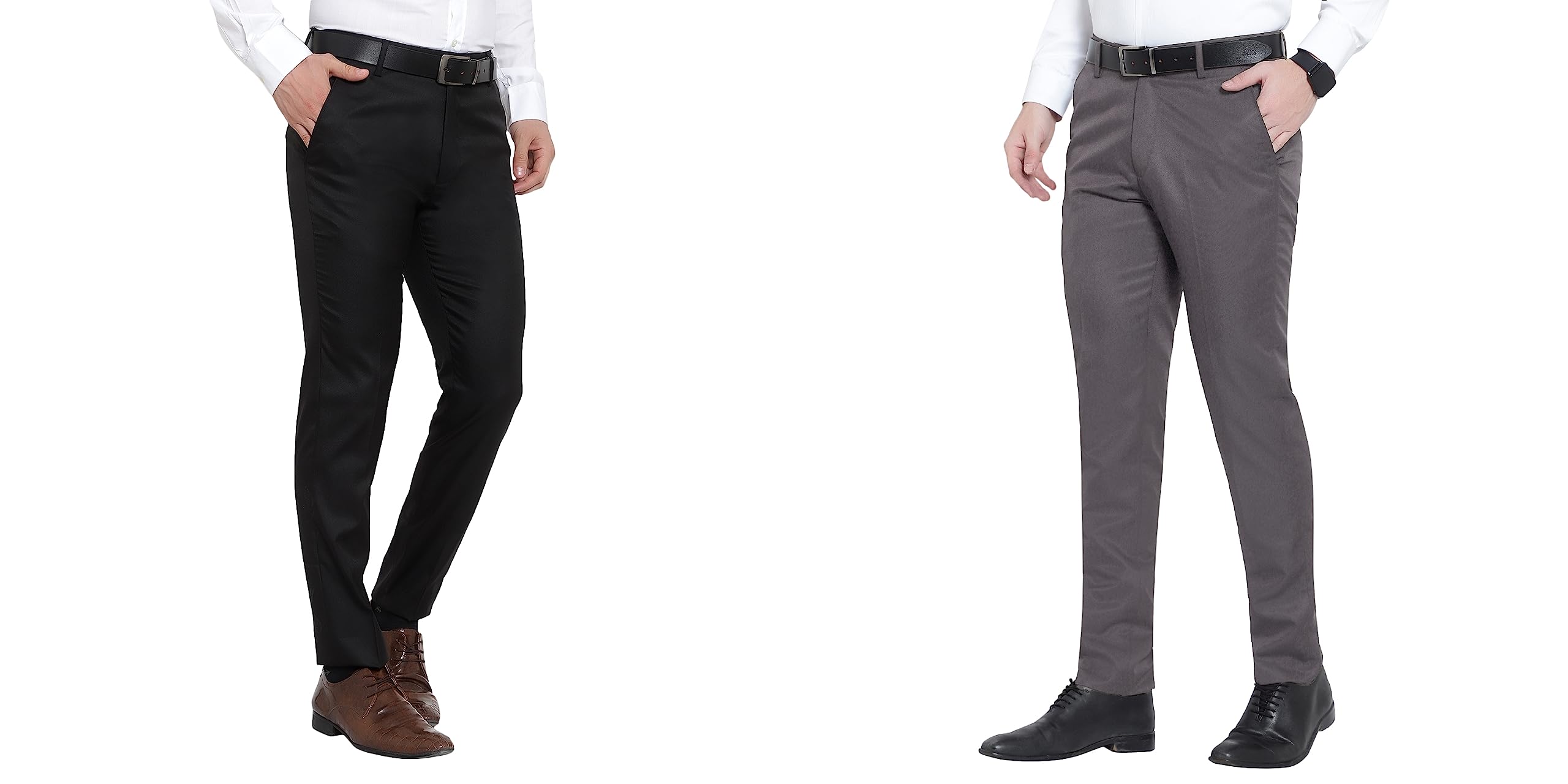 RR Men's Regular Formal Trouser (Pack of 2)-picture-47