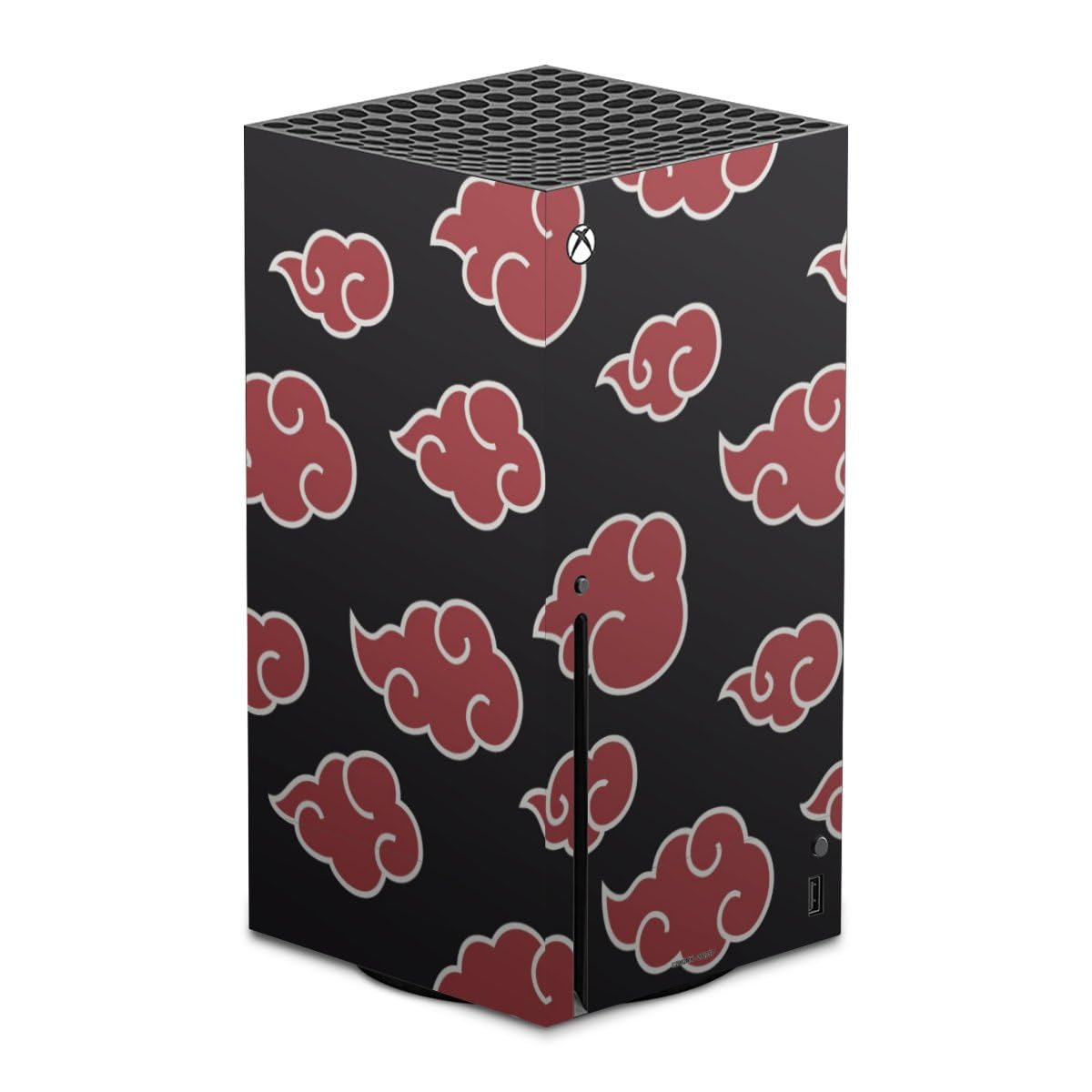 DeinDesign Skin Compatibile con Microsoft Xbox Series X Pellicola Adesivi Prodotto Ufficiale su Licenza Naruto Shippuden Akatsuki