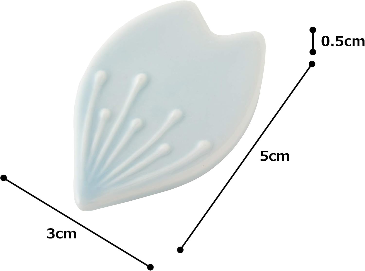 Chopstick Rest Petals Blue Set of 5 Tee – 753095