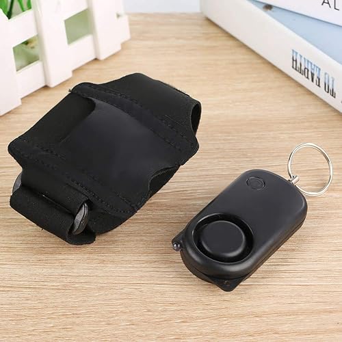 Miniatura 3 de CHICIRIS 120dB Personal Security Alarm Armband with LED Flashlight Women's Girls' Safety Device Night Workers Elderly