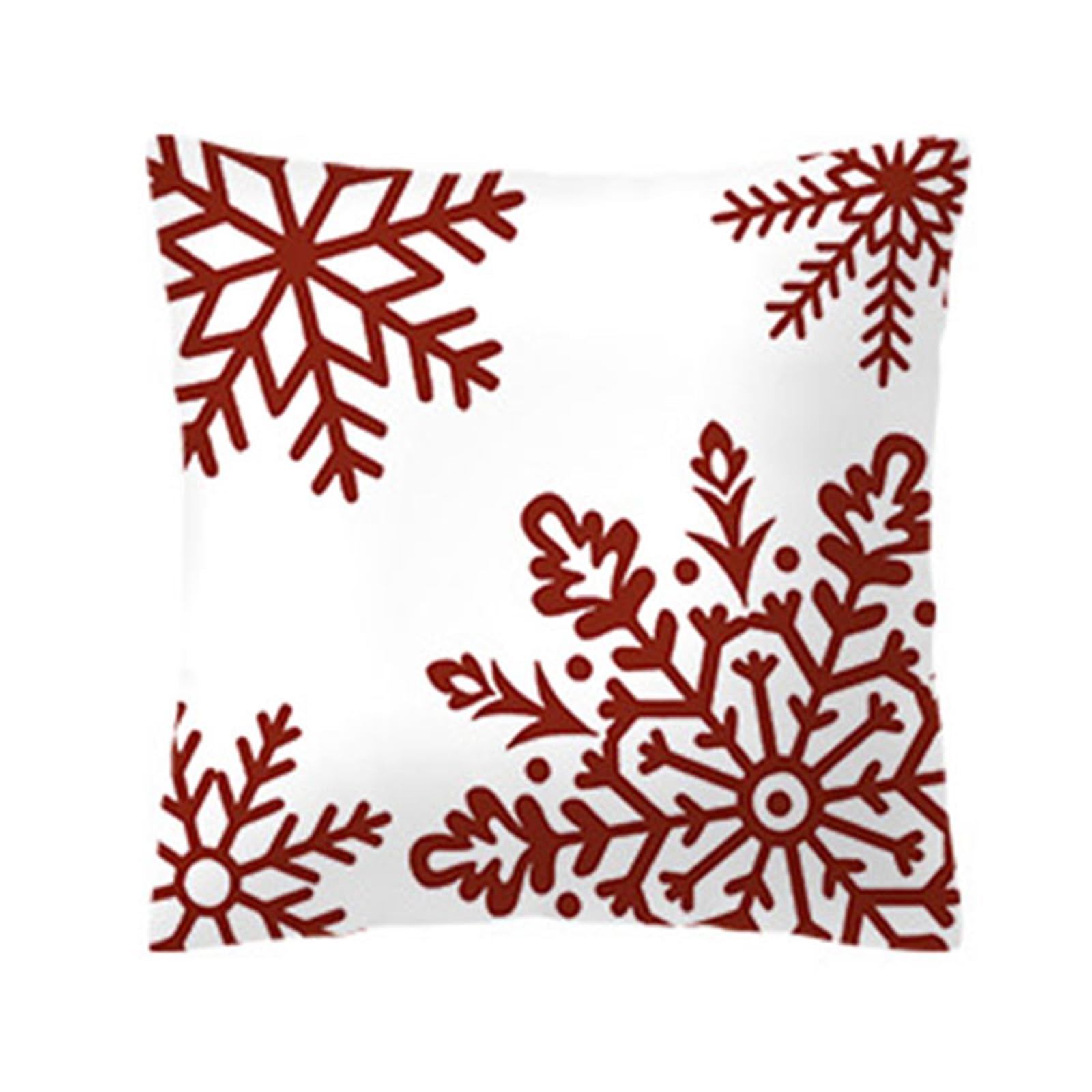 Carotoe C Arotoe Hristmas Themed Pillowcase Soft Polyester Fabri Pillow Overs Zippered For Easy Removal And Leaning 1P Polyester Pillowcloth