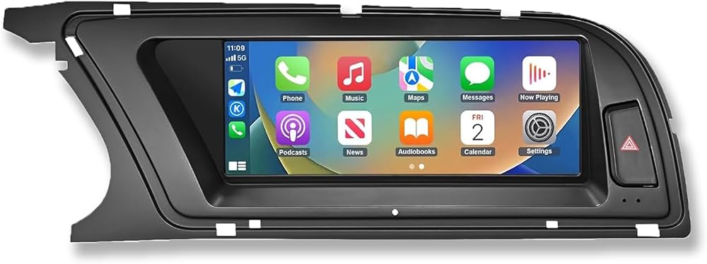 Ninetom 12,3 Autoradio écran Tactile avec Carplay sans Fil et Android Auto pour 2008-2010