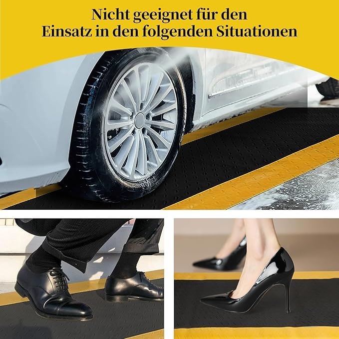 Tapis de sol antidérapant gris 70 x 120 cm cuisine bureau et usine - 4