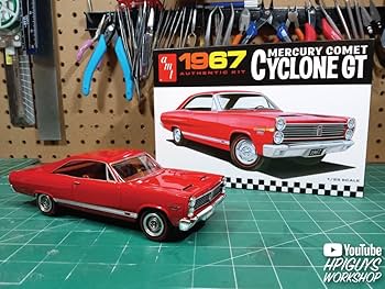 自動車 amt '67 COMET Cyclone-GT Customizing Kit 61e-SSdc2WL._AC_UF350,