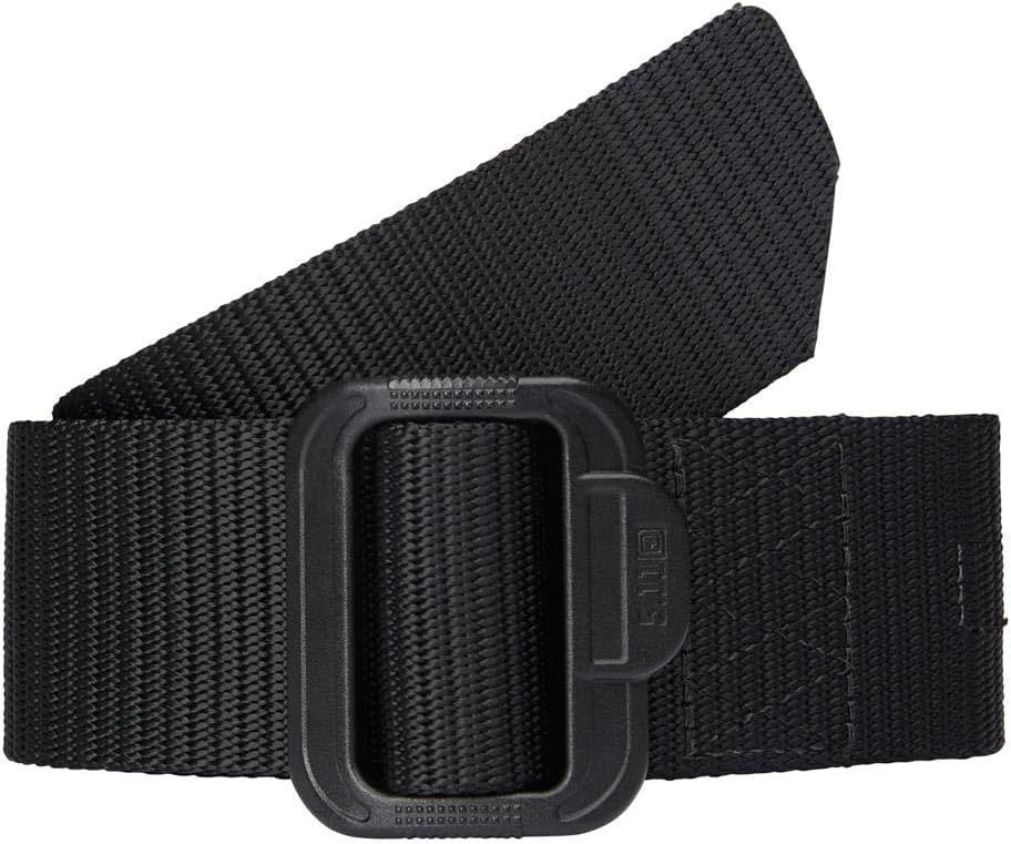 5.11 Tactical Men's 1.75 Inch TDU Nylon Belt, Black, Medium