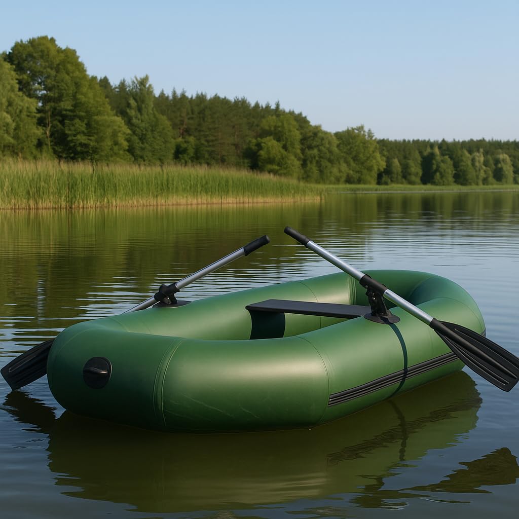 Orginal Aluminium-Ruderset John Paddle (2 Stück) Pontonpaddel Schlauchbootpaddel 160cm – sehr Leicht, korrosionsbeständig, ABS-Paddel, ideal für Schlauchboote Fischerboot