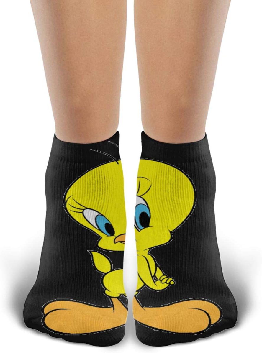Tweety Bird Sports Outdoor Casual Cotton Stitching Soft and Comfortable Socks for Men and Women