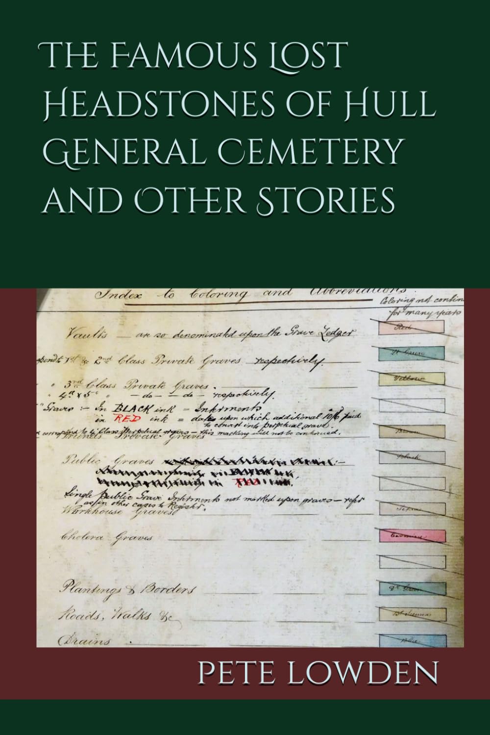 The Famous Lost Headstones of Hull General Cemetery and Other Stories