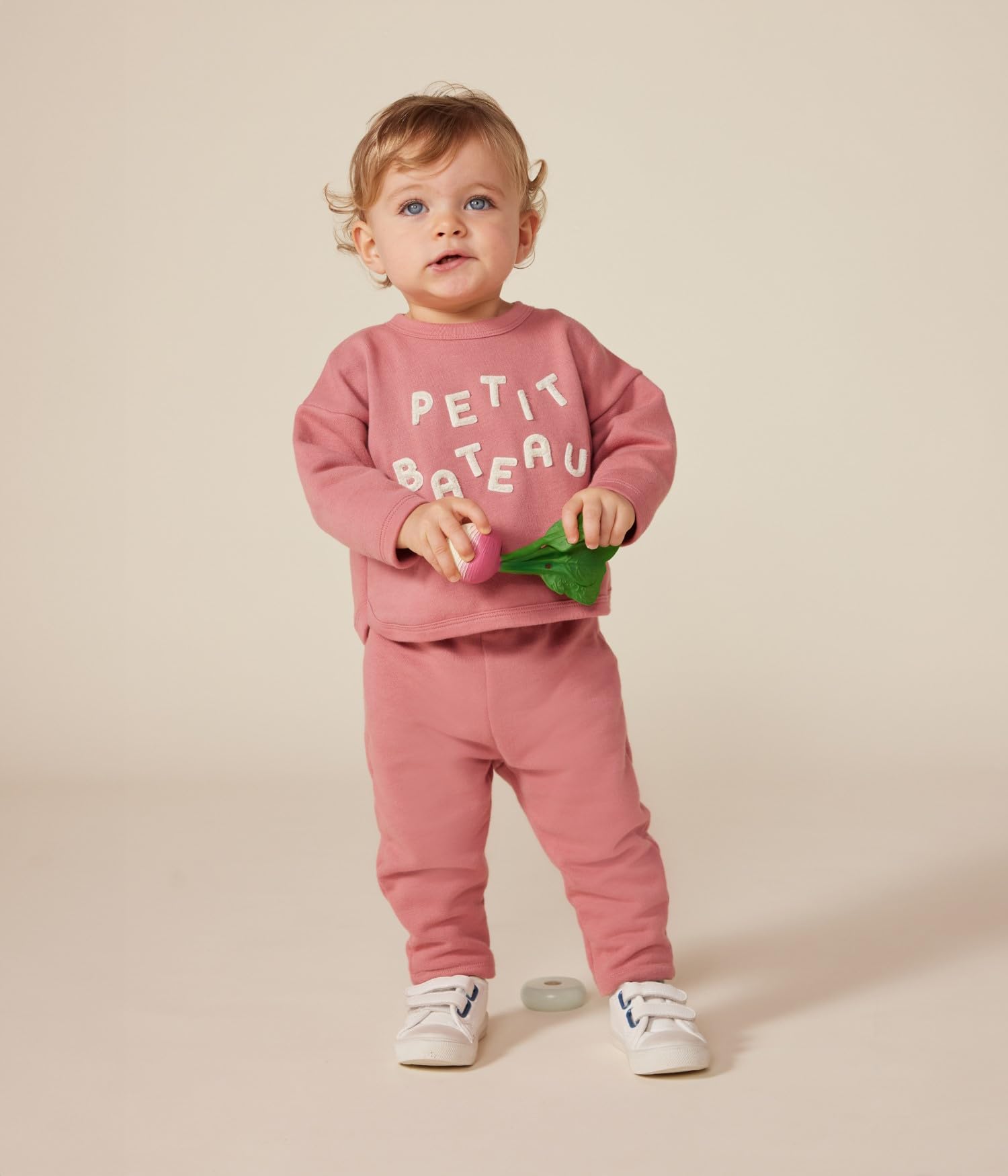Petit Bateau Sweatshirt Manches Longues Bébé Fille