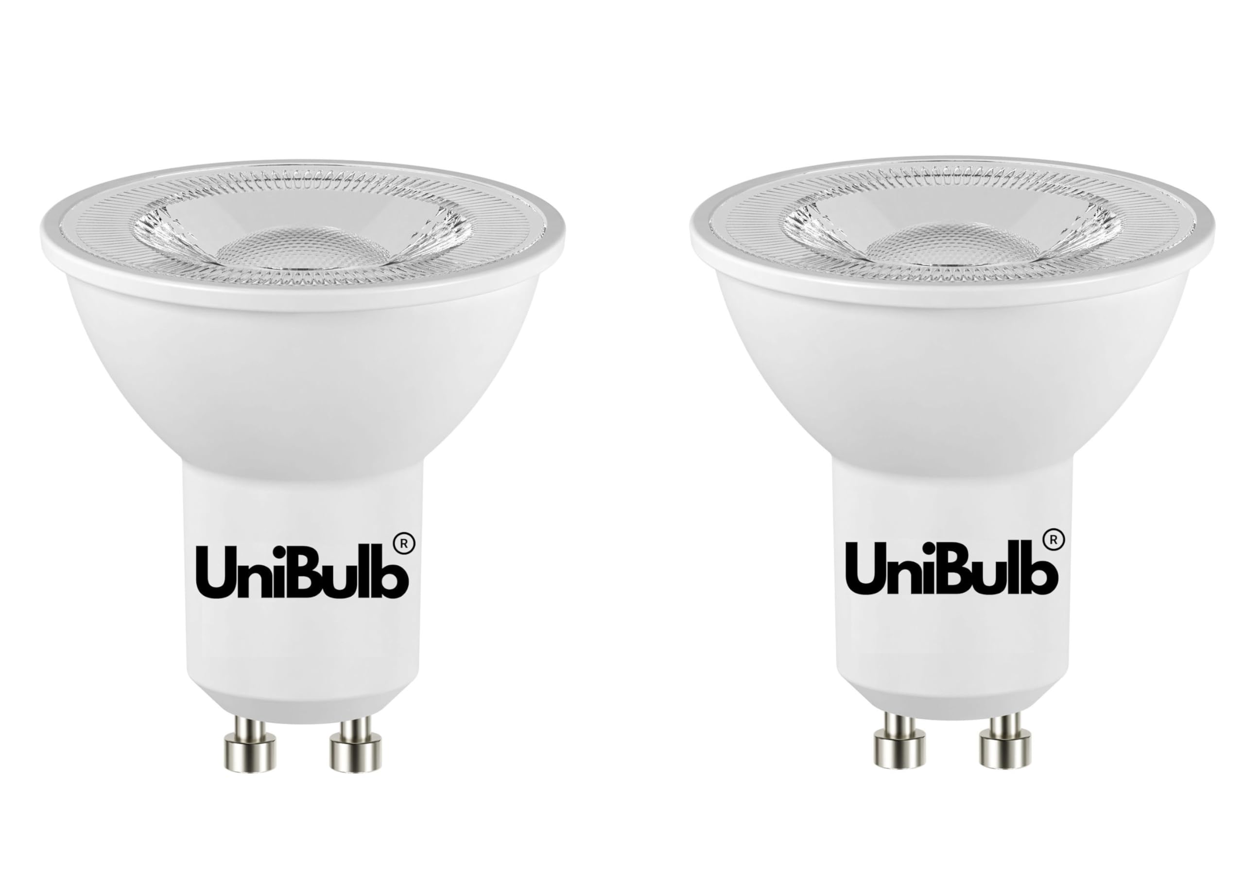 Unibulb GU10 3.6W Energy Efficient LED Spotlight Light Bulb, 345 Lumens, 6500K Daylight, 50W Equivalent, 15,000hr Life