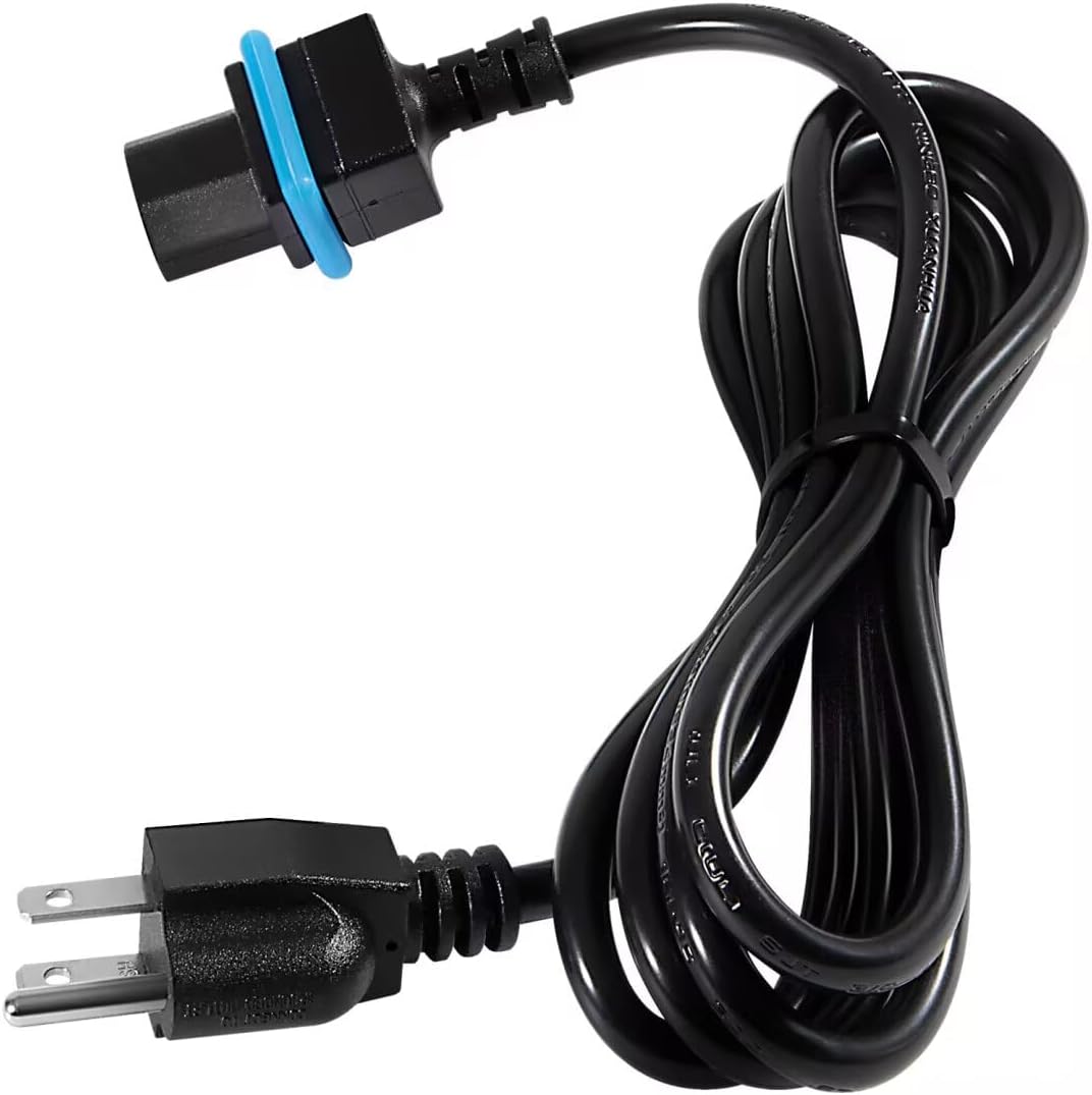 58984402L Black Power Cord Digital Power Supply Cable Parts Fit for Maytronics Dolphin Pool Cleaners, Pool Cleaner Power Cord Replacement for Part Number 5898412LF, 58984402LF