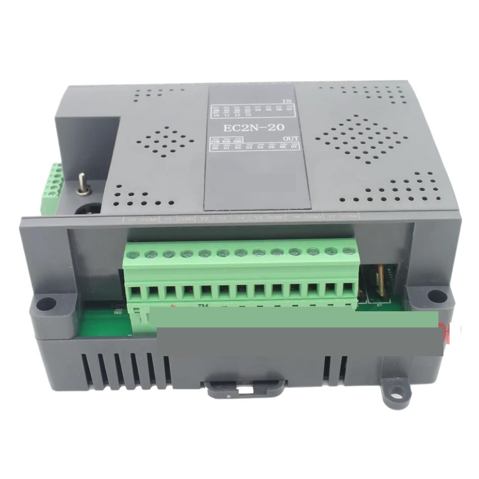 PLC EC2N-20MT/MR con control de servomotor paso a paso de alta velocidad 100K y 20 terminales