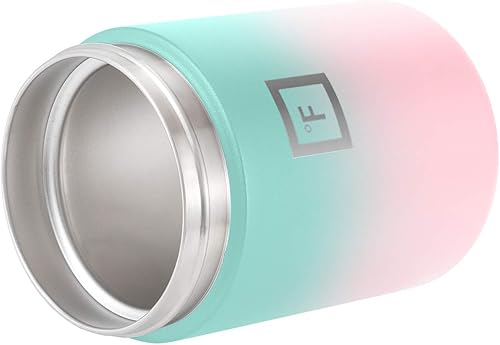 Miniatura 9 de IRON FLASK - Tarro de comida de hierro  13.5 oz y 16 oz, cuchara plegable, a prueba de fugas, termo aislado al vacío, acero inoxidable, almuerzo de
