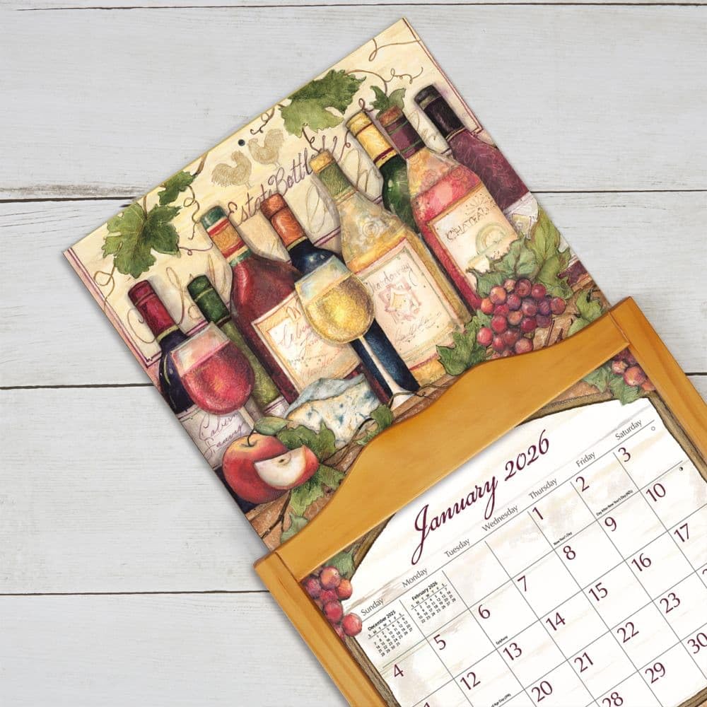 Lang, Calendario de pared 2026 Wine Country de Susan Winget