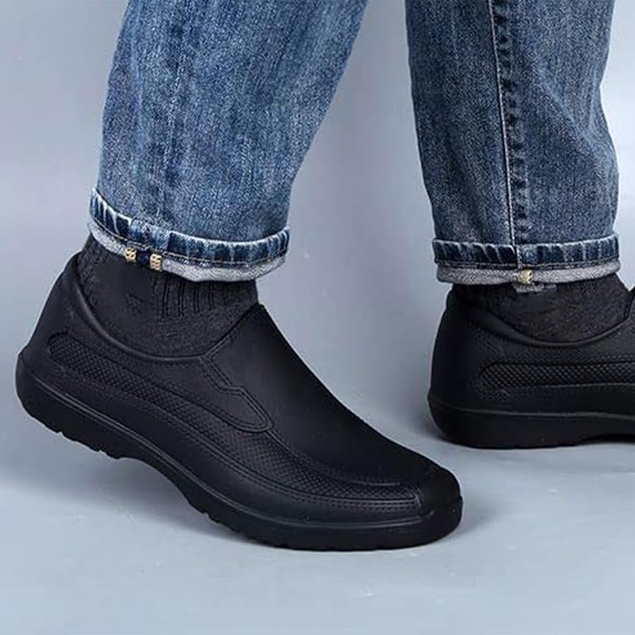 Amazon | [Yavoluy] コックシューズ 厨房靴 メンズ 防水 耐油