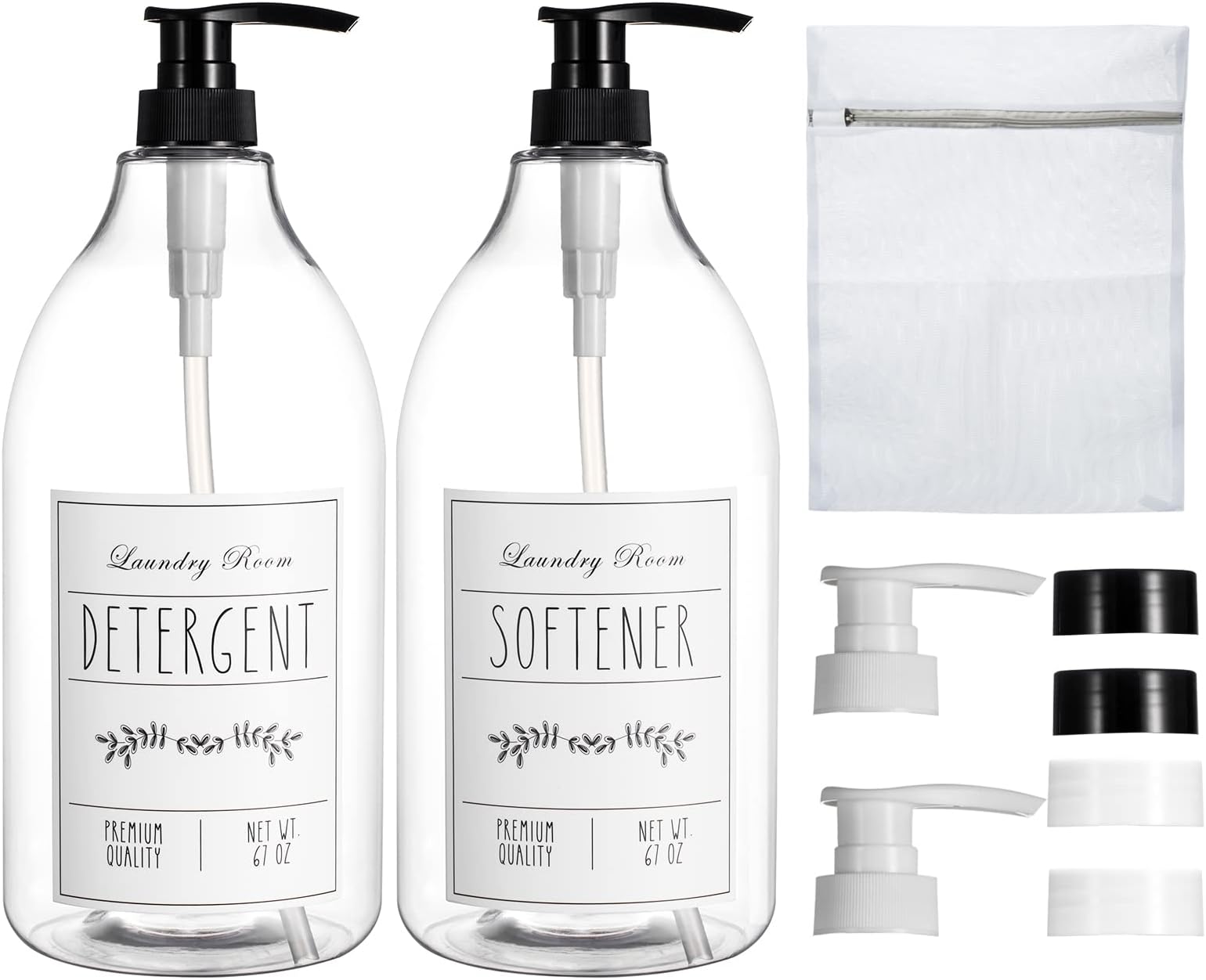 Laundry Detergent Dispenser for Laundry Room Two Half