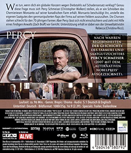 Película Percy [Blu-ray] con Escenas Remasterizadas y Audio Nitido 3