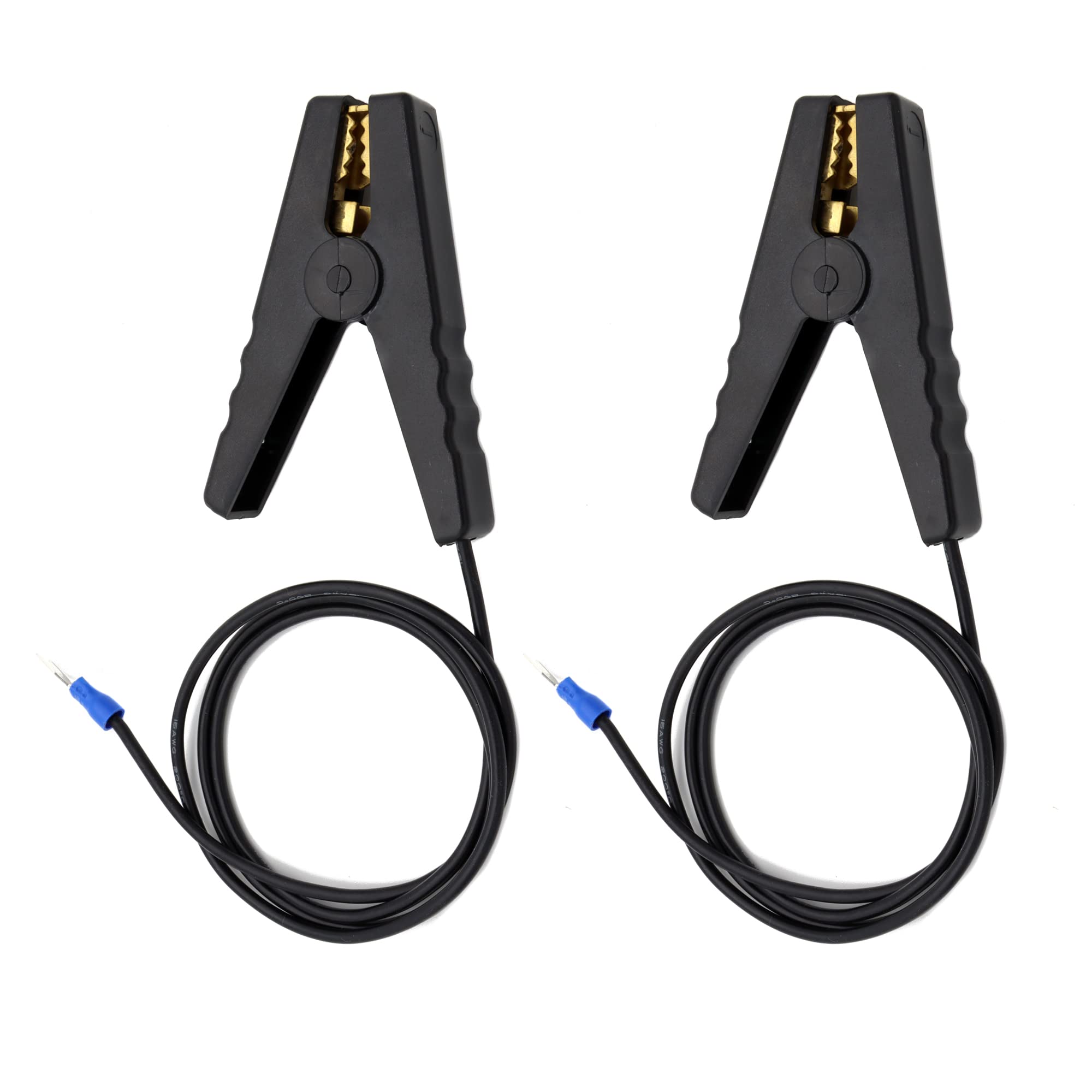 Farm Electric Fence Jump Leads with Crocodile Clip Connect Energizer and Fencing System Wire (Clip2+2wire)