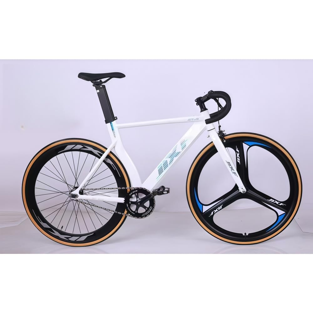Amazon | JNNJ ピストバイク固定ギア自転車700-28c 超軽量 前後