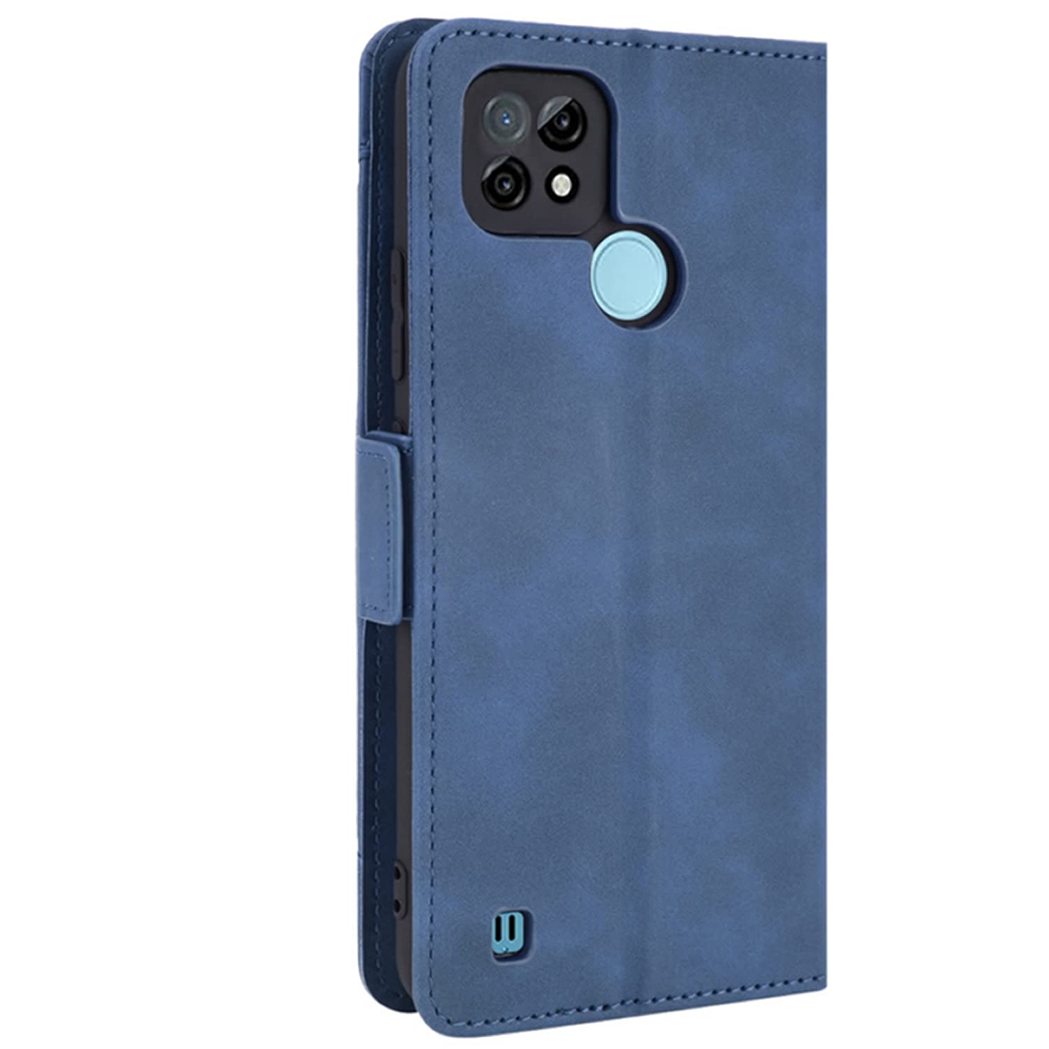 Zanaé, custodia a portafoglio Realme C21 / C11 2021 con supporto, nero